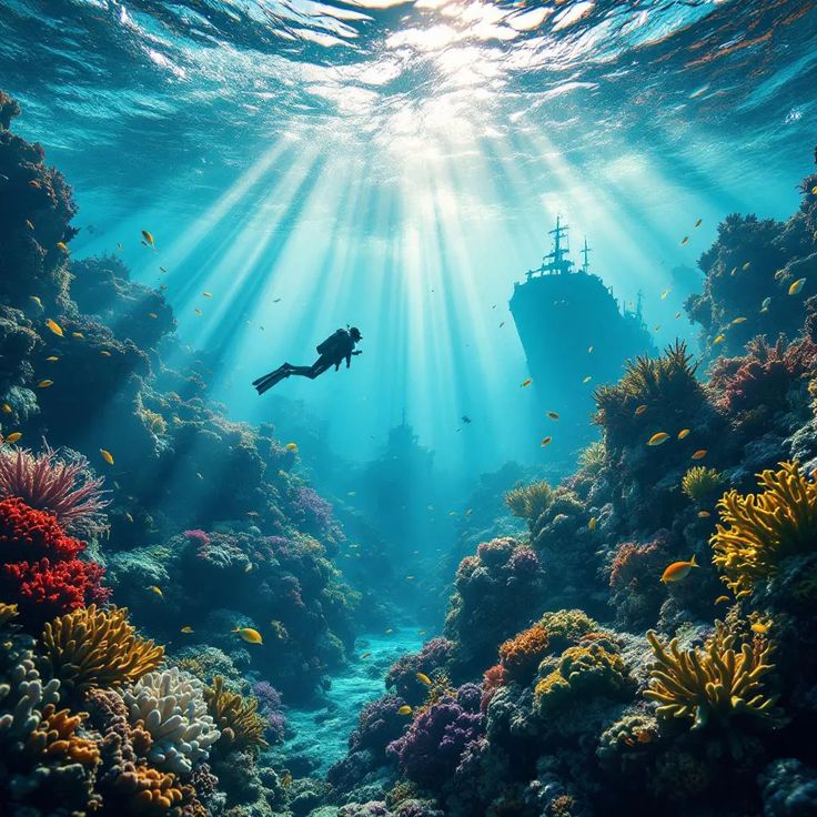 Breathe underwater and explore every ocean